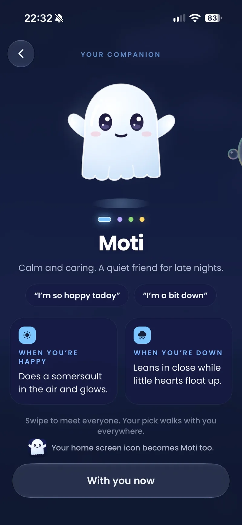 Choosing a Moti companion